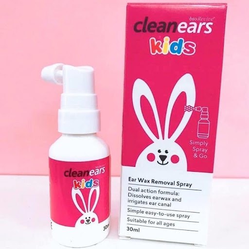 Xịt tan ráy tai cho trẻ Clean Ears Kids