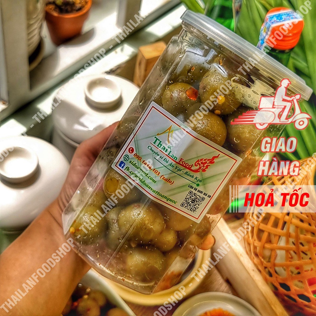 Ô Mai Sấu Bao Tử Giòn Cay Lon 500gr