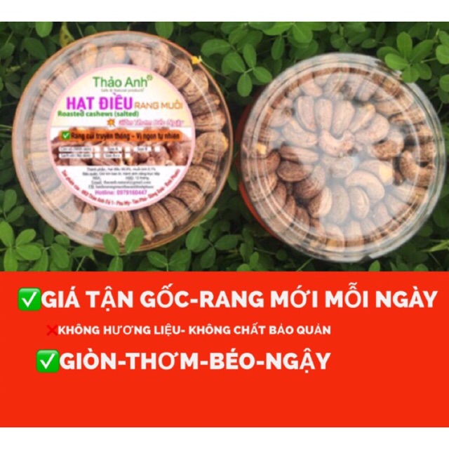 Hạt điều Thảo Anh rang muối hộp 500gr | BigBuy360 - bigbuy360.vn
