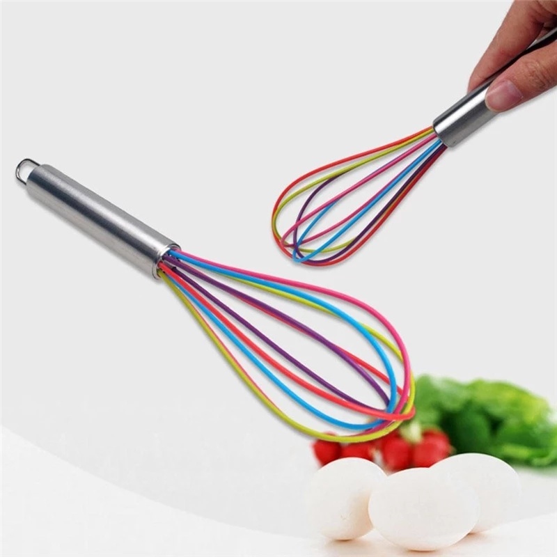 Cây Đánh Trứng Bằng Silicone 8/10/12 Inch