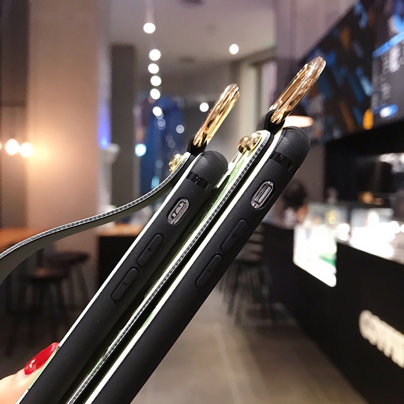 Ốp điện thoại TPU mềm có dây đeo cho REALME 5 5S 5I 5PRO 6 6I 6PRO 7 7I 8 8PRO C11 2020 C11 2021 C15 C17 C20 C21 C21Y C25 XT C3 2PRO