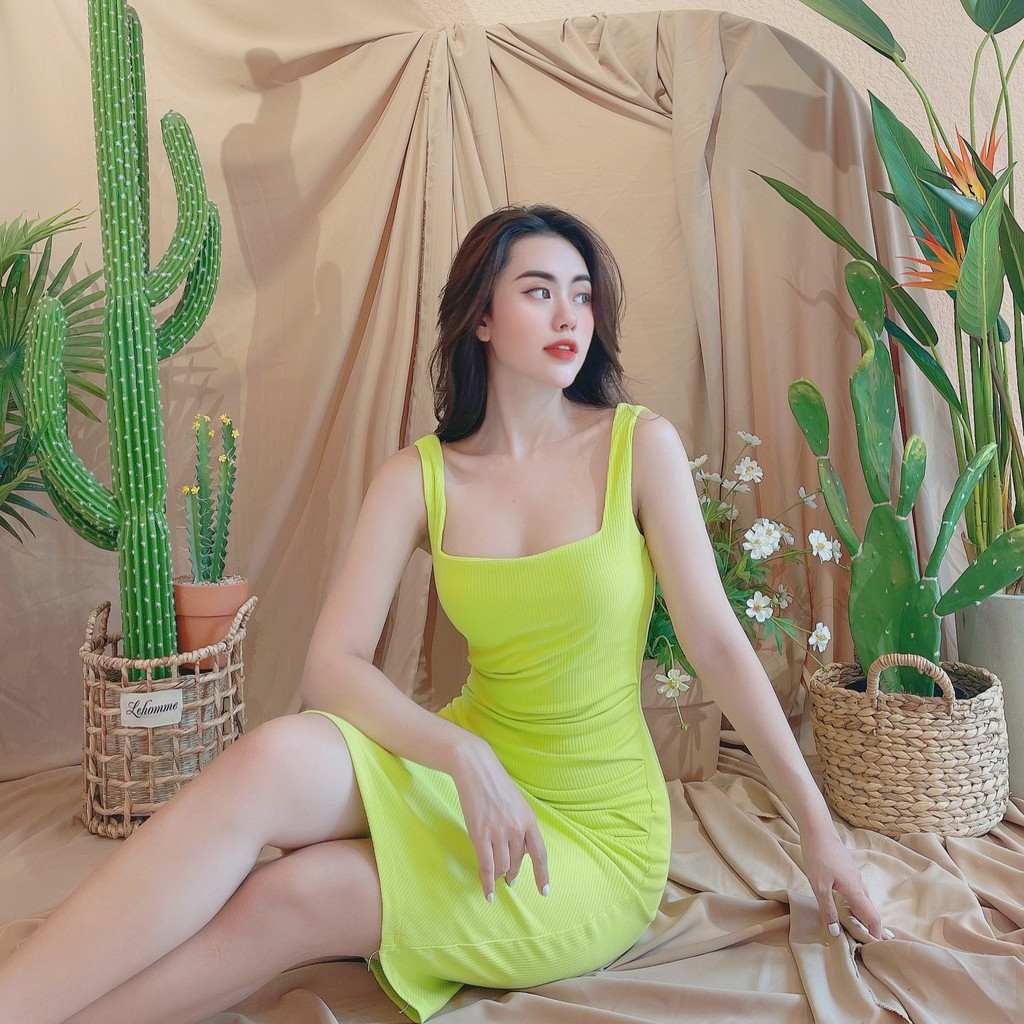 Đầm 2s ôm body dáng dài siu tôn dáng/ Đầm 2s ôm body dáng dài sexy | BigBuy360 - bigbuy360.vn