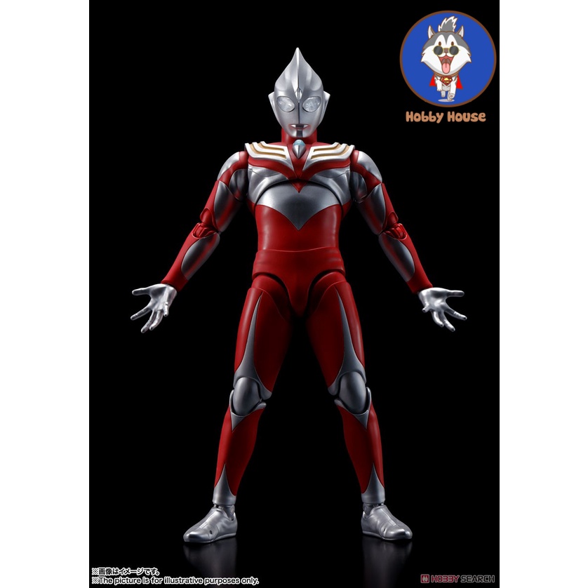 Mô Hình SHF Ultraman Tiga Power Type Shinkocchou Seihou Siêu Nhân Điện Quang Tiga