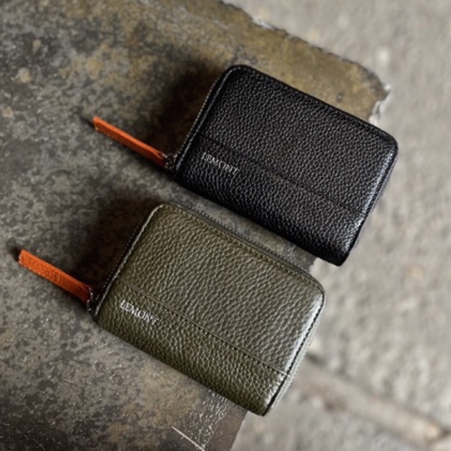 Ví da bò thật Goodie khoá kéo YKK bền mượt - Thiết kế chính hãng từ Lemont.