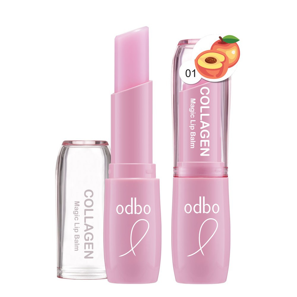 Son dưỡng Odbo Collagen Magic Lip Balm OD521