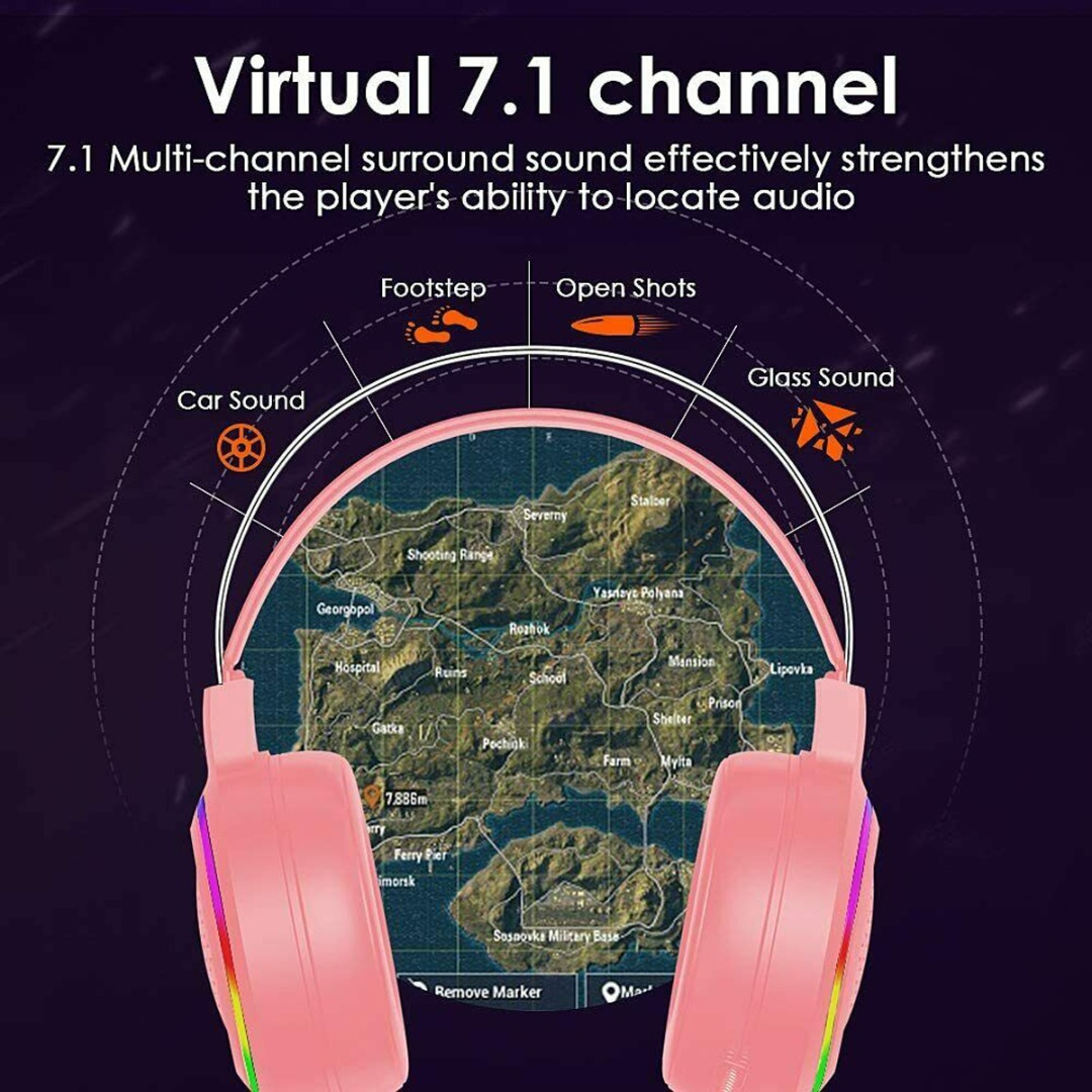 Tai Nghe Chơi Game M12 Usb Có Đèn Led Và Phụ Kiện | BigBuy360 - bigbuy360.vn