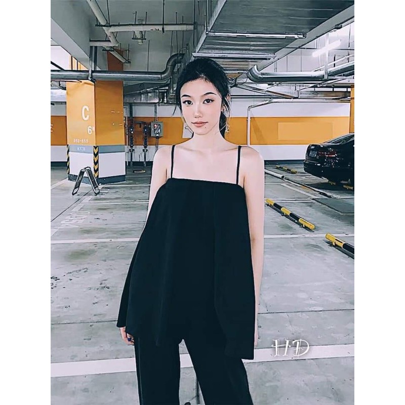 [Mã FASHIONT4WA2 giảm 10K đơn 50K] Áo đũi 2 dây 2 màu dành cho nữ | BigBuy360 - bigbuy360.vn