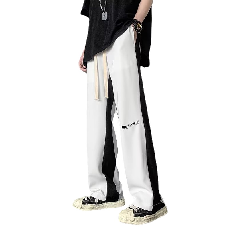 Quần Dài Lưng Thun Dáng Rộng Thoáng Khí Thoải Mái Phong Cách Hàn Quốc Thời Trang Cho Nam size M-3XL