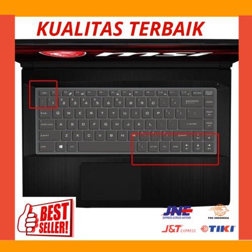 Miếng Dán Bảo Vệ Bàn Phím Màu Đen Cho Msi Gs65 Gf63 P65 Ps63 Ws65 Ps42