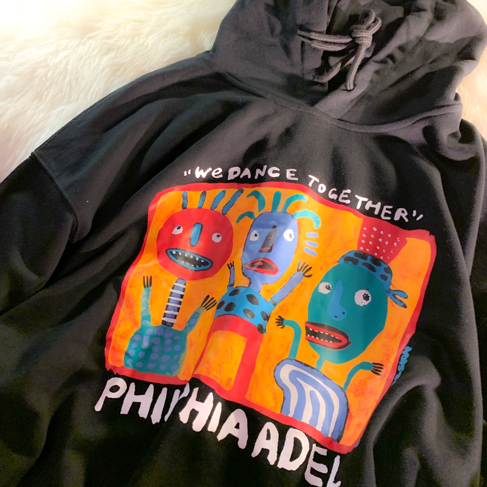 NRVP Áo Hoodie Tay Dài Oversize In Họa Tiết Phong Cách Hàn Quốc Kiểu Mới Cho Nam / Nữ