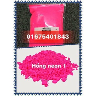 Màu khoáng làm son Neon pink (Hồng neon)