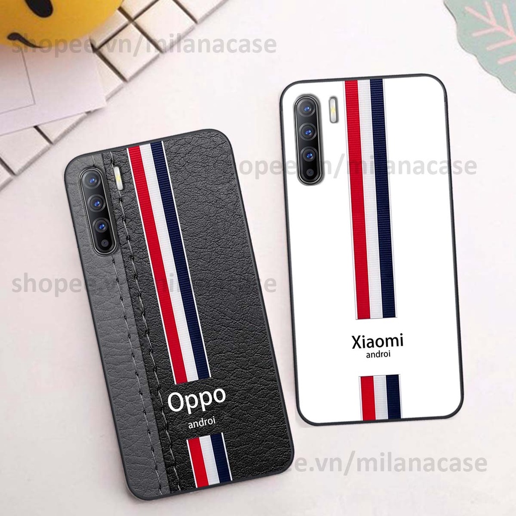 Ốp Oppo Reno3 / Reno3 Pro / Reno 3 in giả da phong cách thể thao, cá tính, thời trang