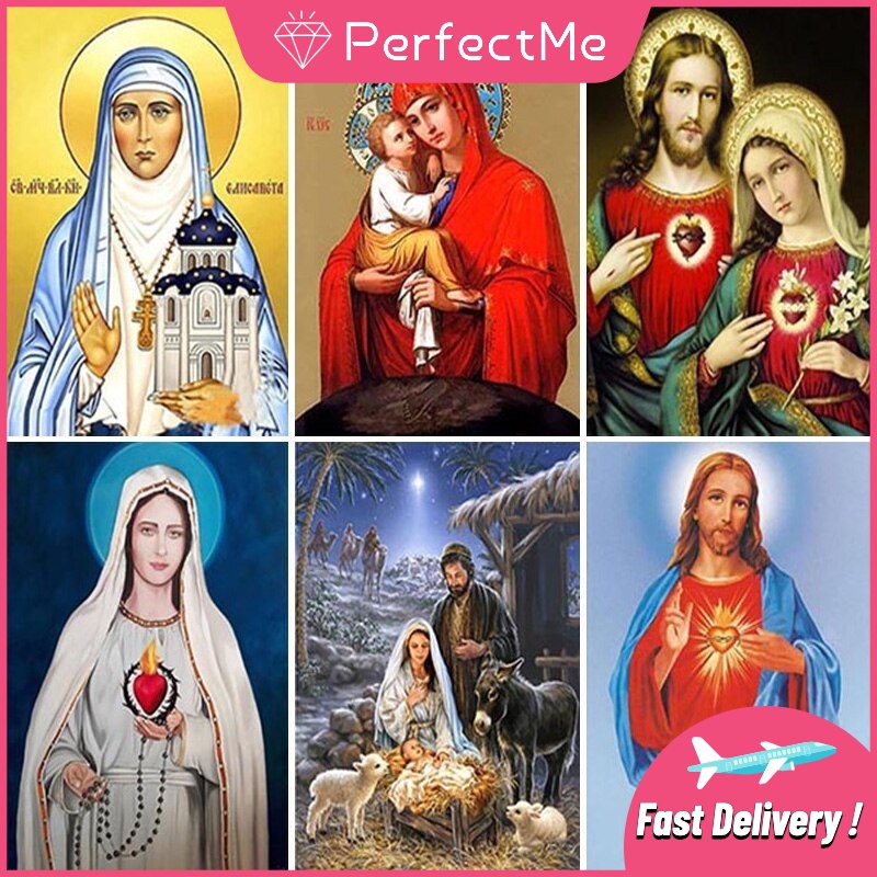 Bộ tranh đính đá 5d tự làm kích thước 30x40 họa tiết độc đáo