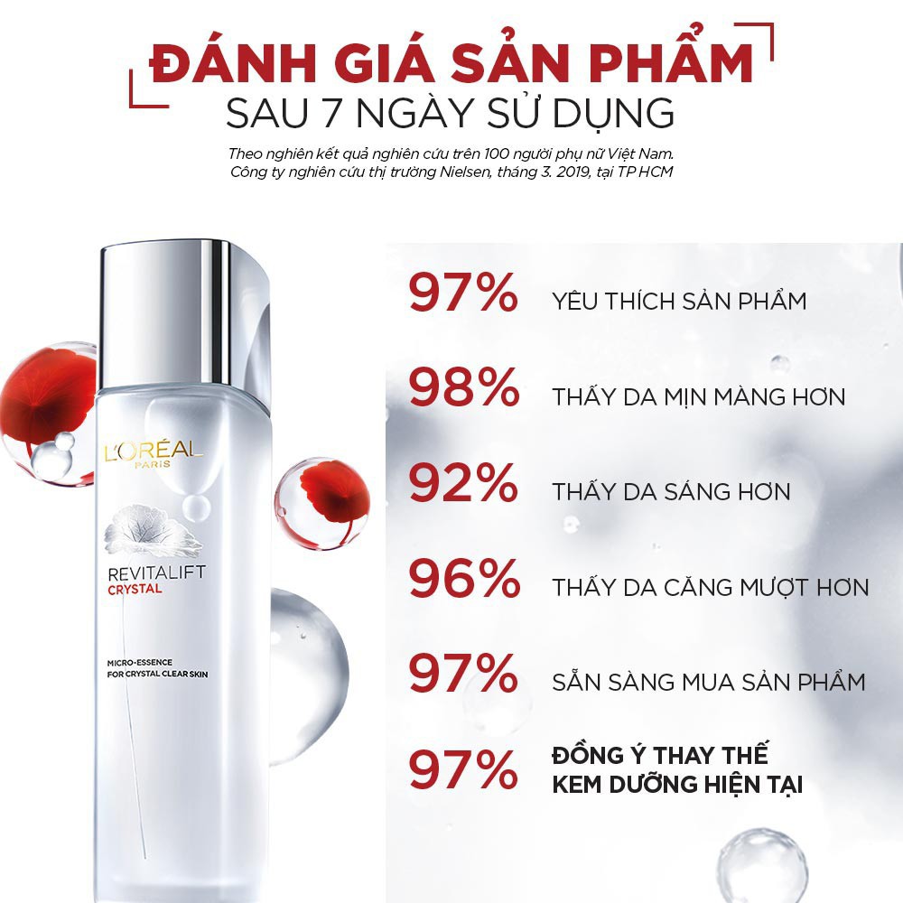 Dưỡng Chất Căng Mướt Da L’Oreal Revitalift Crystal Micro Esence 22ml | BigBuy360 - bigbuy360.vn