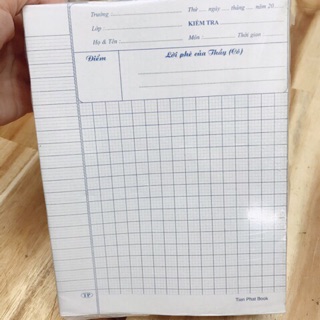 10 tờ giấy kiểm tra Tiến Phát