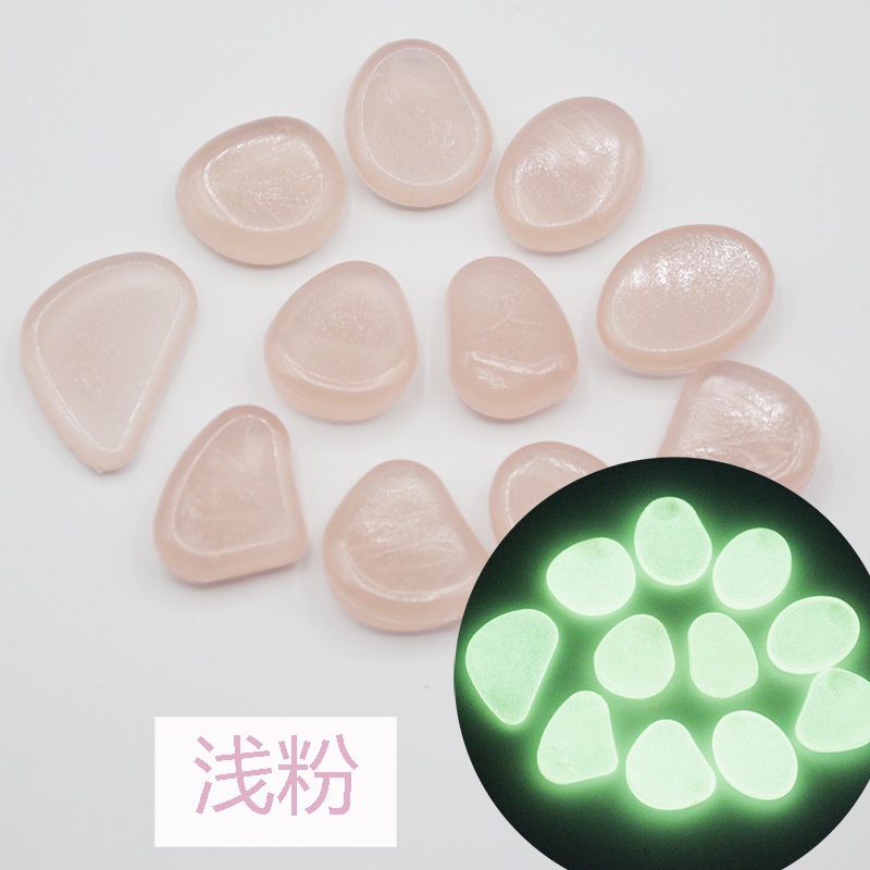Set 100 Viên Đá Dạ Quang Trang Trí Bể Cá