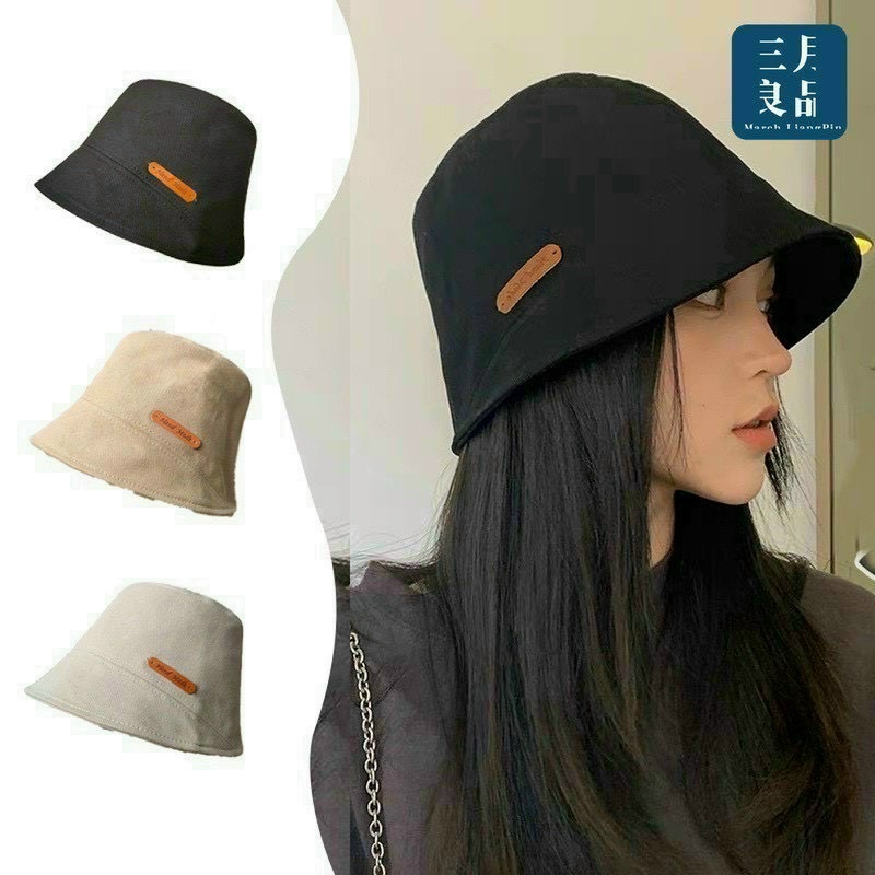 Mũ bucket màu trơn cao cấp Handmade