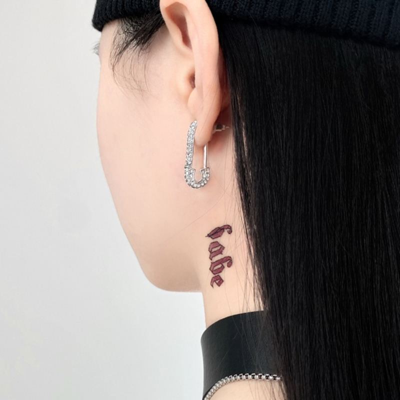 Khuyên tai đính đá phong cách Harakuju thời trang sang trọng cho nữ