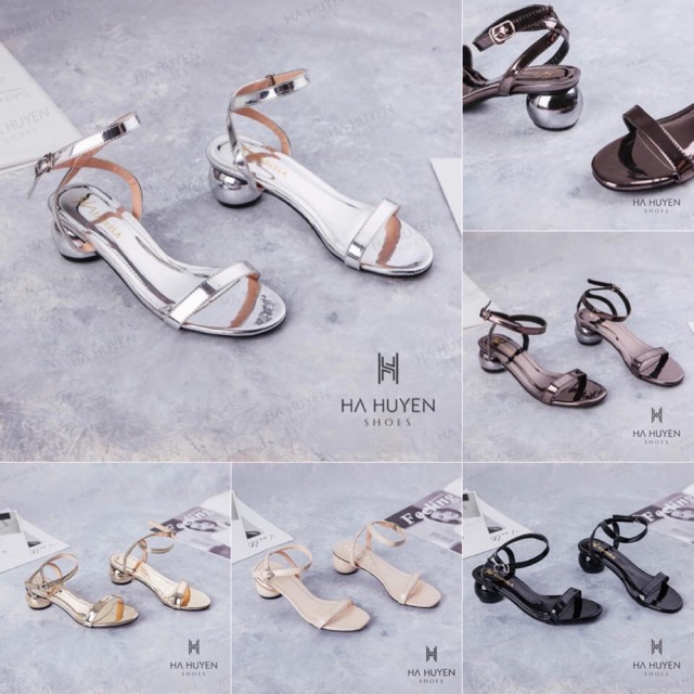 [Shopee trợ giá] GIÀY CAO GÓT 3p I SANDAL GÓT TRỨNG QUAI MẢNH XỊN XÒ HÀNG VNXK CAO CẤP