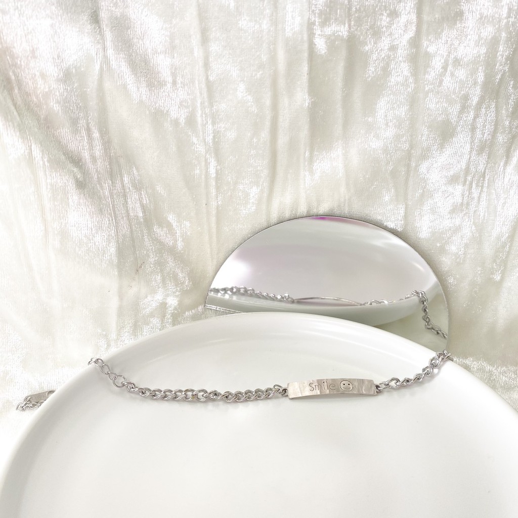 Vòng tay mặt cười smile B27 Choker Club