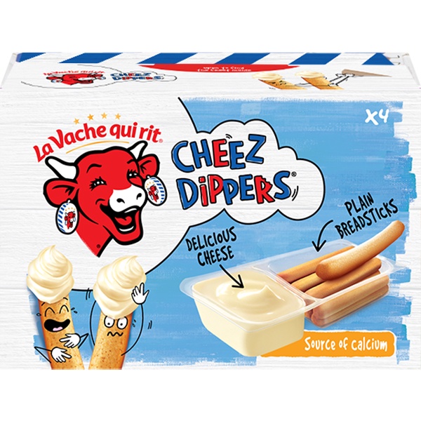 Bánh Que Nhúng Phô Mai Cheez Dippers - Hộp 120gr (La Vache qui rit)