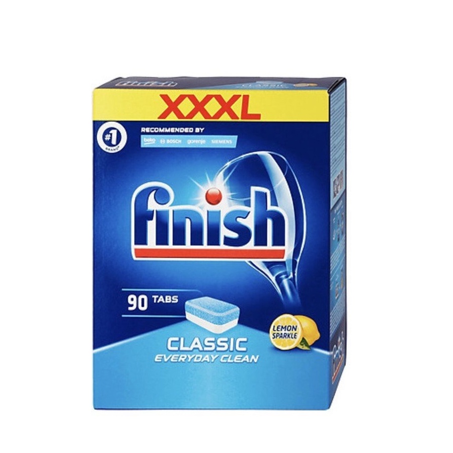 Viên rửa bát chén Finish 110rabs classic mẫu mới 2021,viên, viên rửa chén finish classic 110V