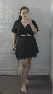 Áo croptop rút dây bigsize