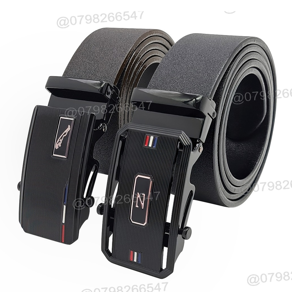 Thắt lưng nam cao cấp | Dây nịt nam con lăn | da pu - GIAO MẶT NGẪU NHIÊN DHM-265 | BH 6 tháng