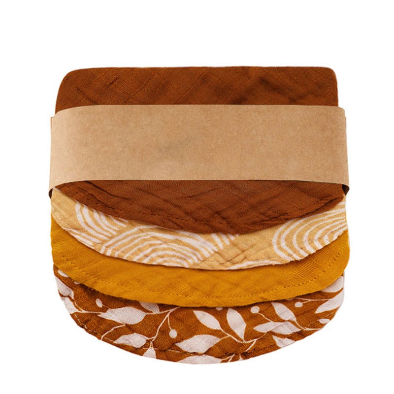 Yếm Ăn Cotton 100 Miếng Dành Cho Bé Trai Gái