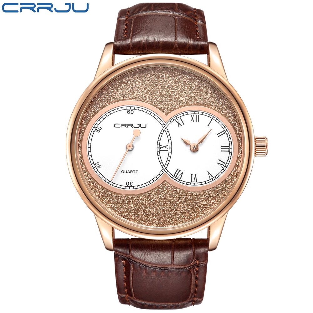 Đồng Hồ Quartz CRRJU Chống Thấm Nước 2133 L
