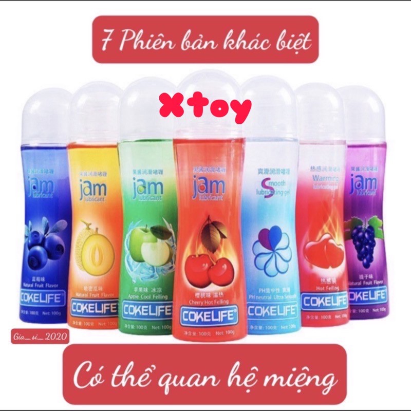 Gel bôi trơn quan hệ miệng Cokelife Jam 100ml