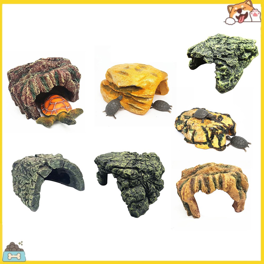 Phụ kiện trang trí hồ cá cho rùa biển sáng tạo