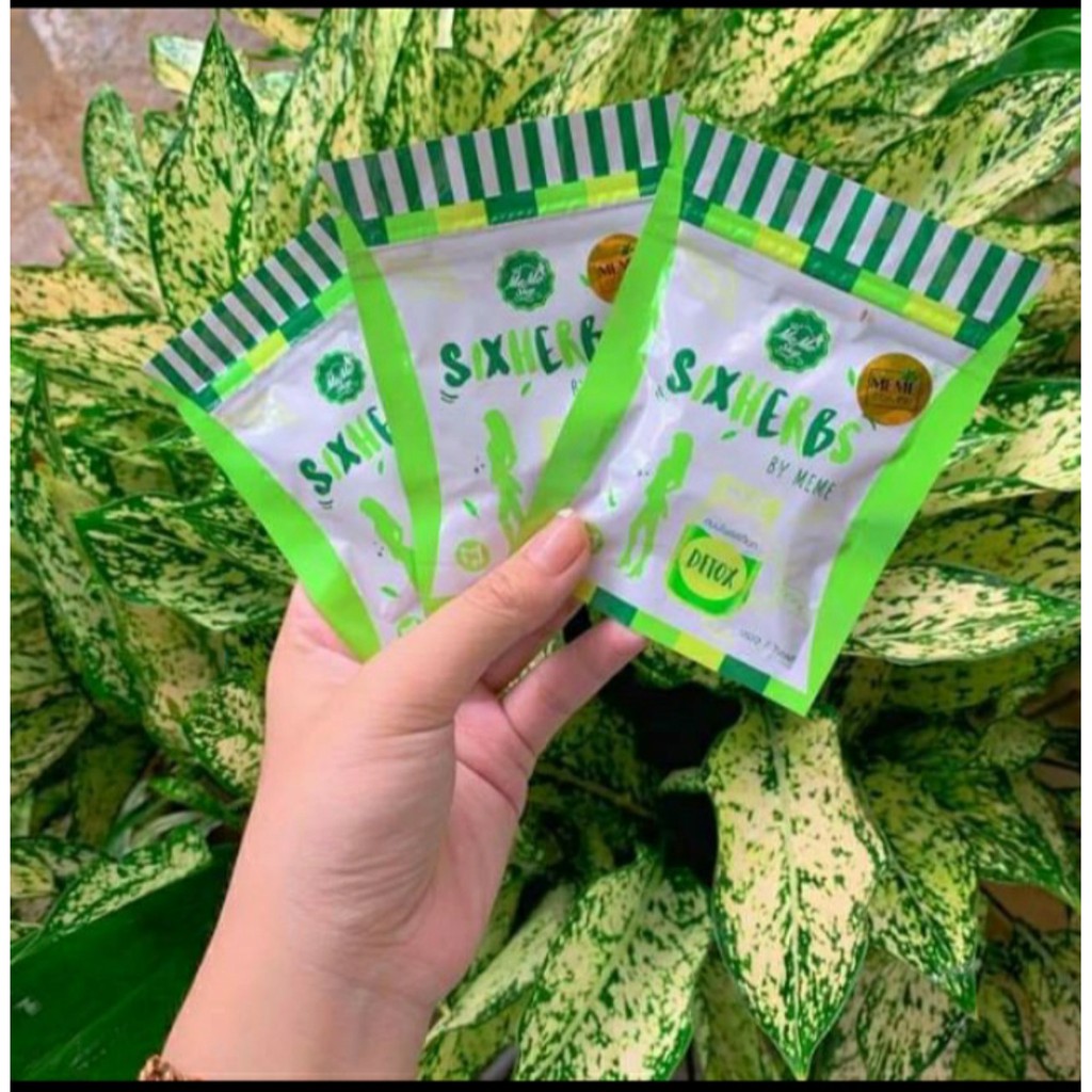 Detox Sixherb Sheaya Thái Lan_ Detox giảm mỡ bụng đùi bắp