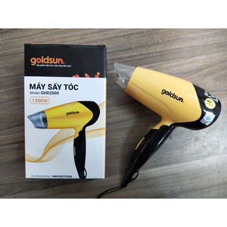 Máy sấy tóc Goldsun GHD2000, công suất 1200W - Bảo hành 12 tháng chính hãng