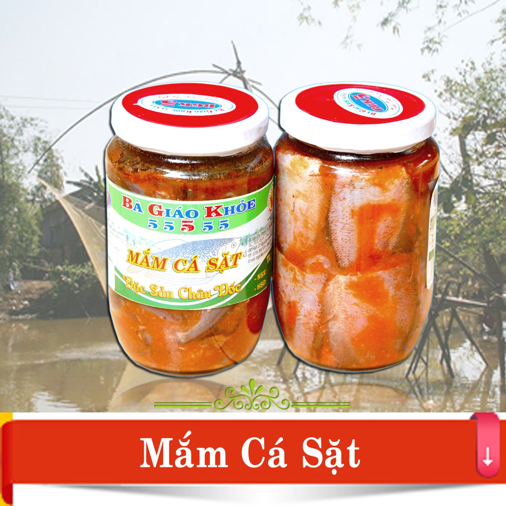 Mắm cá sặc Bà Giáo Khỏe 55555 hũ 500gr - Châu Đốc