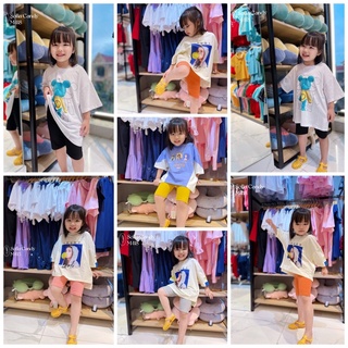 Quần legging lửng bé gái, chất cotton mềm đẹp co giãn