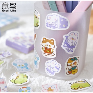Set nhãn dán sticker miếng đáng yêu, mini