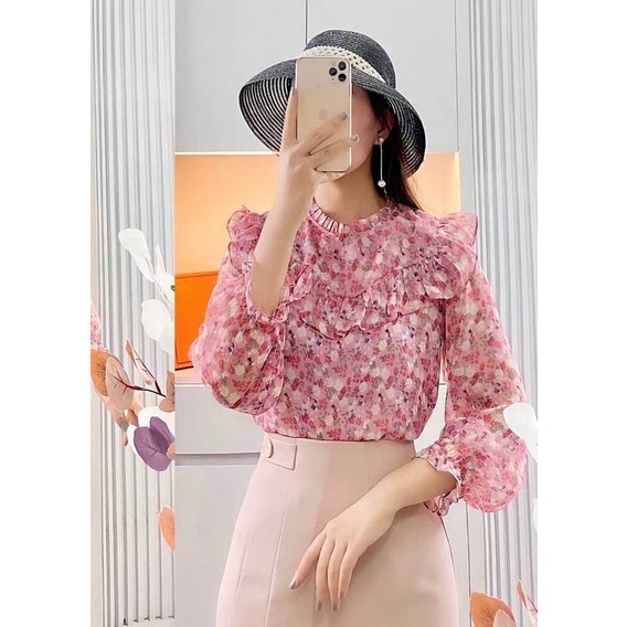 Áo kiểu nữ công sở mềm mát | BigBuy360 - bigbuy360.vn