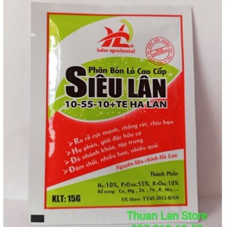 Phân Bón Lá Cao Cấp Siêu Lân Hà Lan 10-55-10+TE - 15g