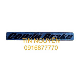 Tem Combi Brake dán dè trước 5 màu 78mm