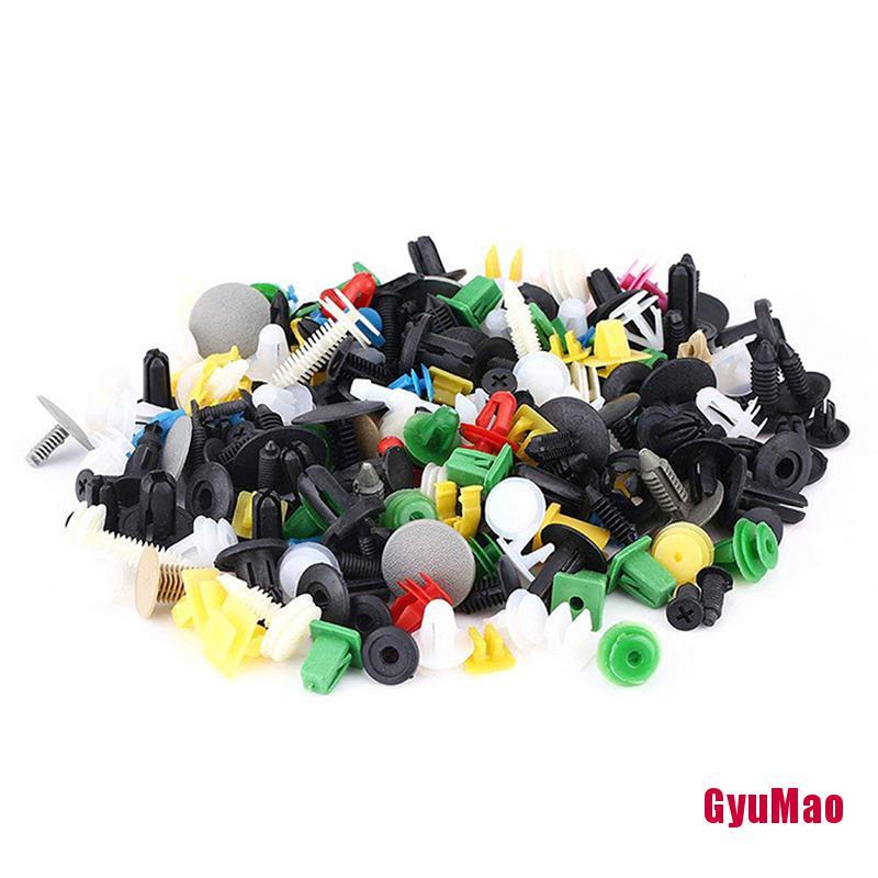 Bộ 500 Đinh Tán Nhựa Nhiều Kiểu Dáng Cho Cửa Xe Hơi rx1GUMO