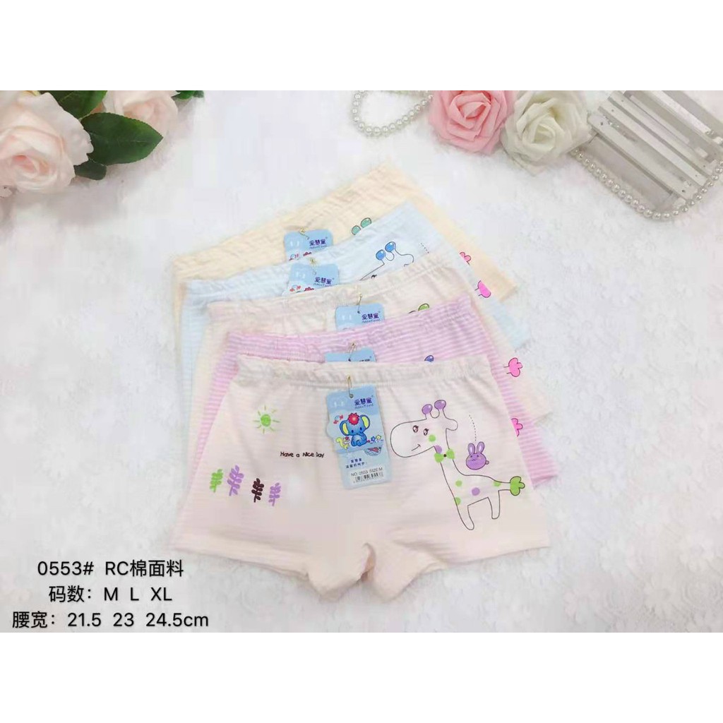 Quần Chip Đùi Bé Gái Cotton Cao Cấp, Hàng Quảng Châu