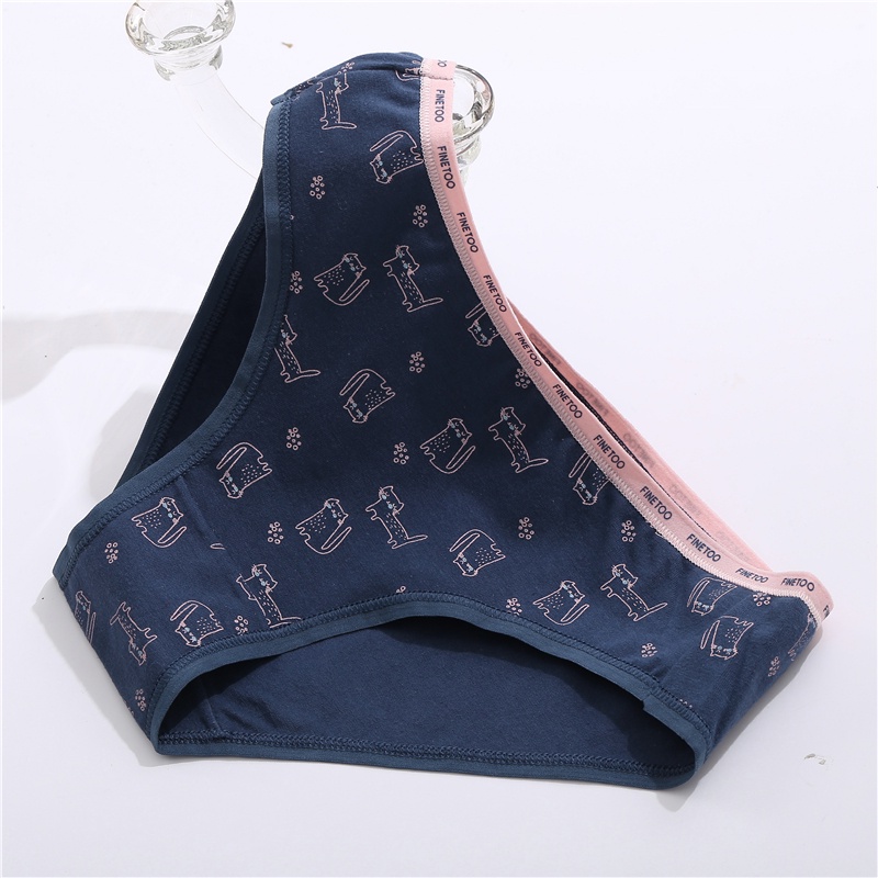 Quần lót CuteByte in họa tiết tùy chọn làm từ cotton thời trang quyến rũ dành cho nữ M-XXL