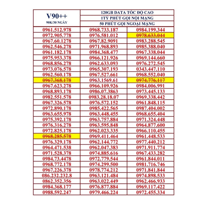 sim V90=V120