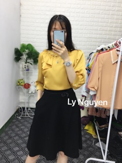 ÁO SƠ MI LỤA SIÊU ĐẸP (ẢNH THẬT 100% do shop tự chụp)