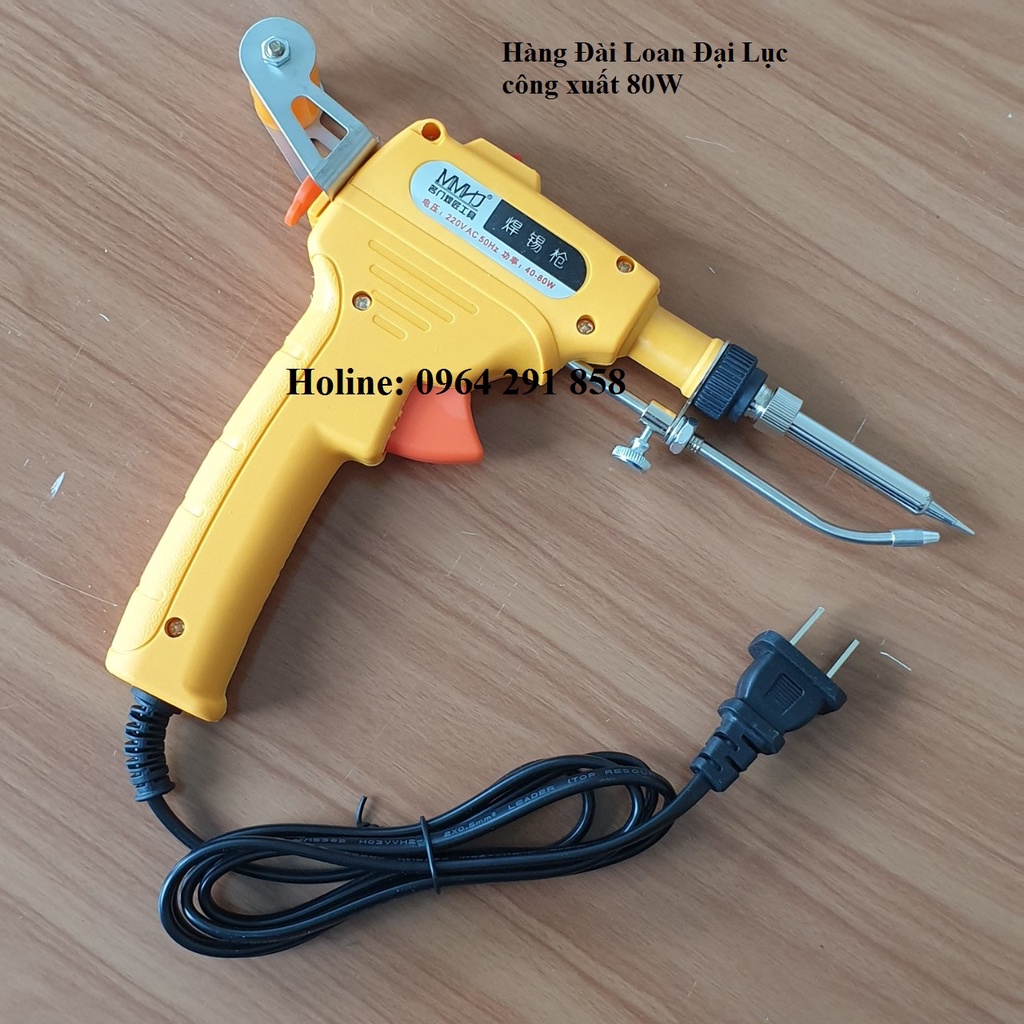 Mỏ hàn tự động đẩy thiếc 80w hay mỏ hàn tự động phiên bản mới hàng đài loan