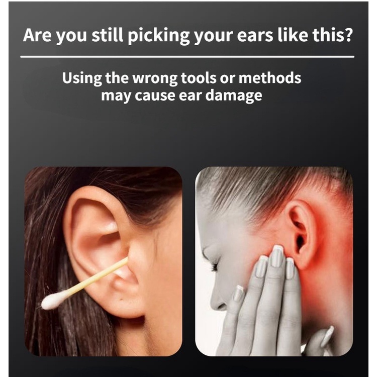 Set 7 Dụng Cụ Lấy Ráy Tai Bằng ABS Có Thể Tái Sử Dụng