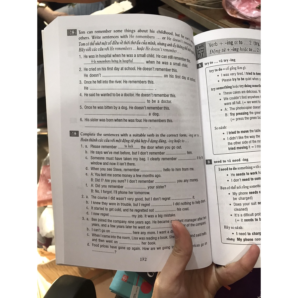 Sách Ngữ pháp tiếng anh thường dùng, English Grammar in use ( bìa xanh dương )