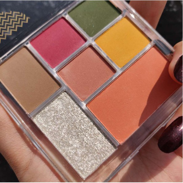 Bảng phấn mắt GUICAMI 7 màu ánh nhũ lấp lánh | BigBuy360 - bigbuy360.vn