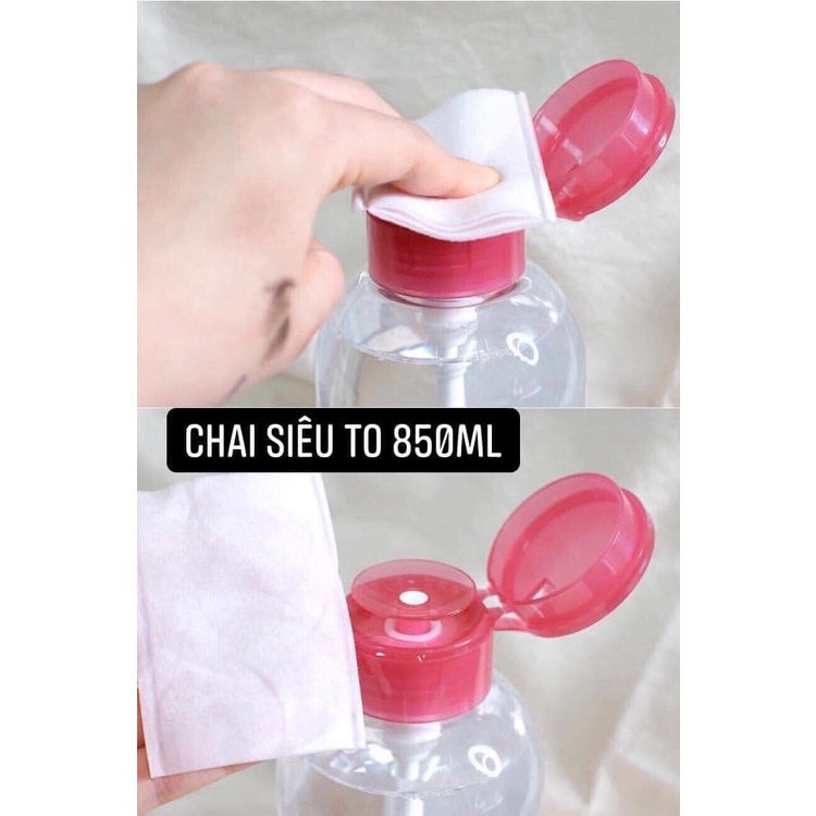 ❌ TẨY TRANG BIODERMA PHIÊN BẢN NẮP NHÚN 850ml HÀNG US SALE